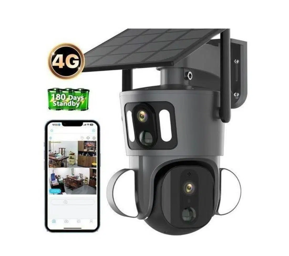 Dual-View Solar Security Camera — product view 2