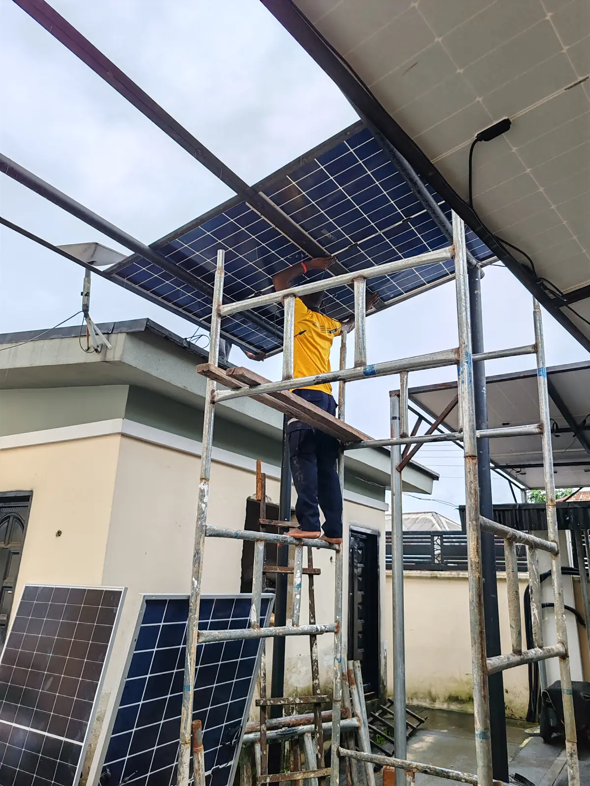 Residential Solar Installation 1