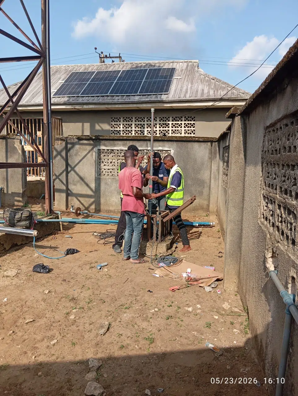 Solar Hybrid Water Pumping System — Aka Community Secondary School — project image 4